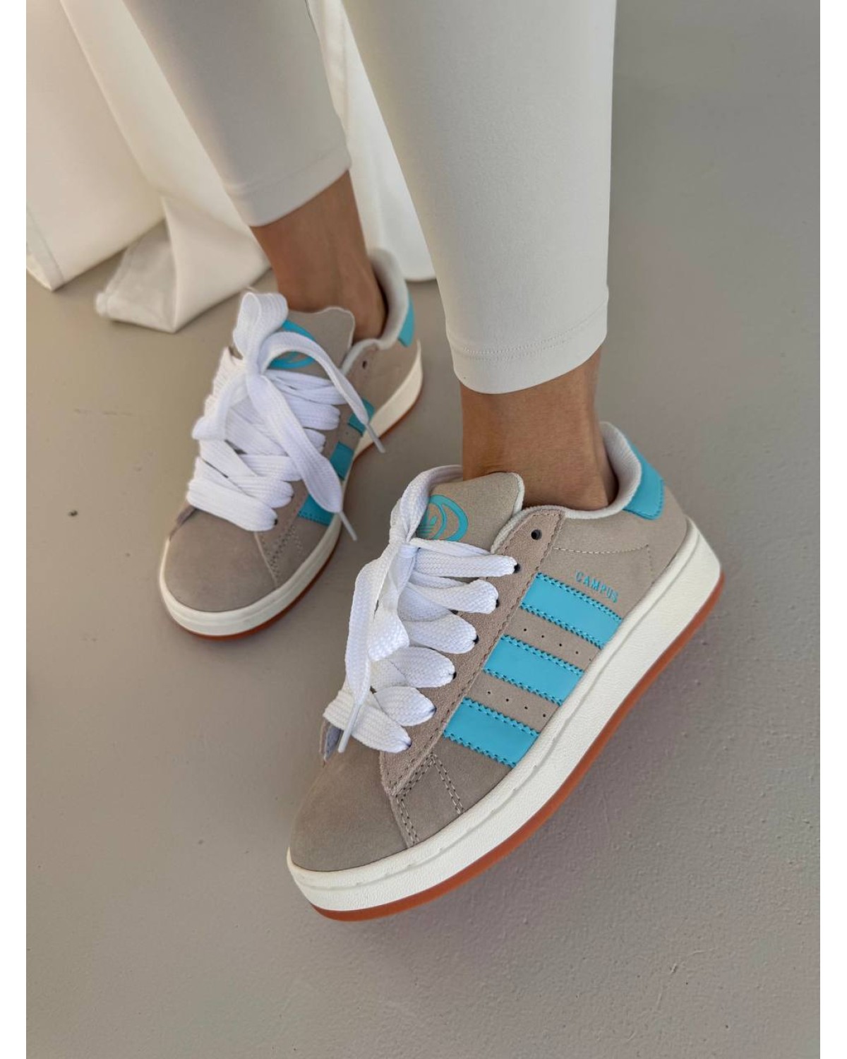 Adidas Campus Beige / Blue