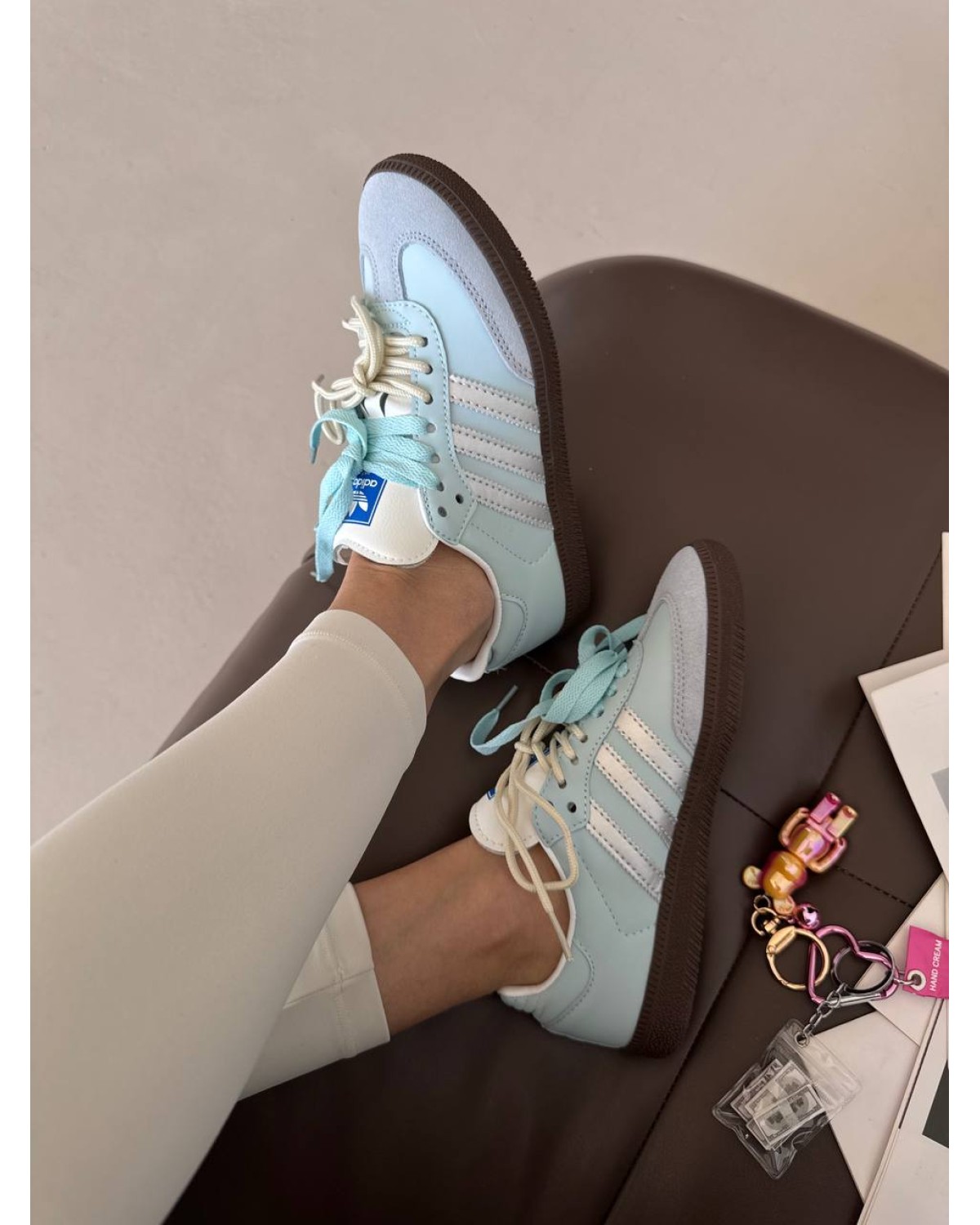 Adidas Samba Blue / Double Laces