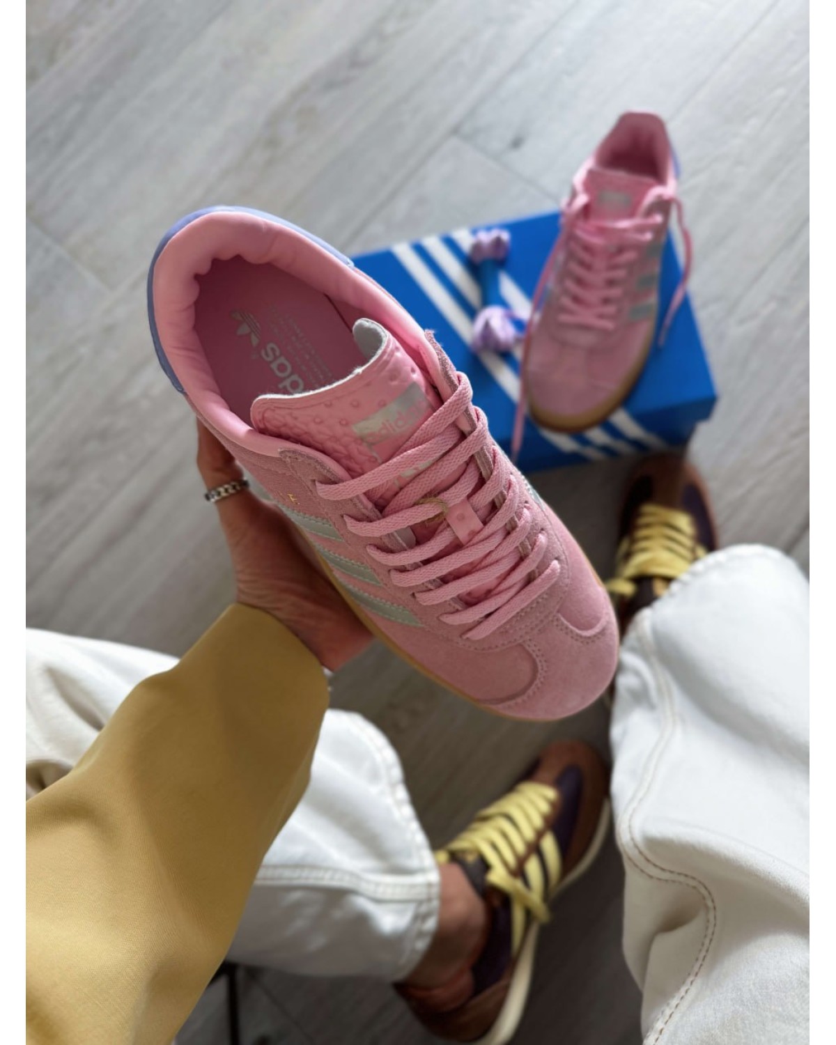 Adidas Gazelle Bold Bliss Pink Silver