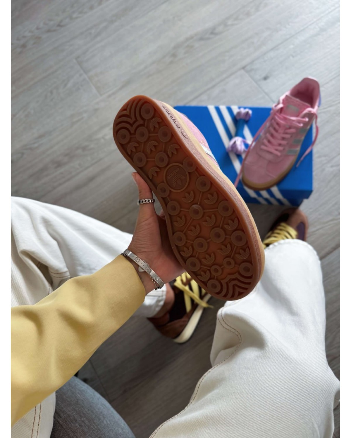 Adidas Gazelle Bold Bliss Pink Silver