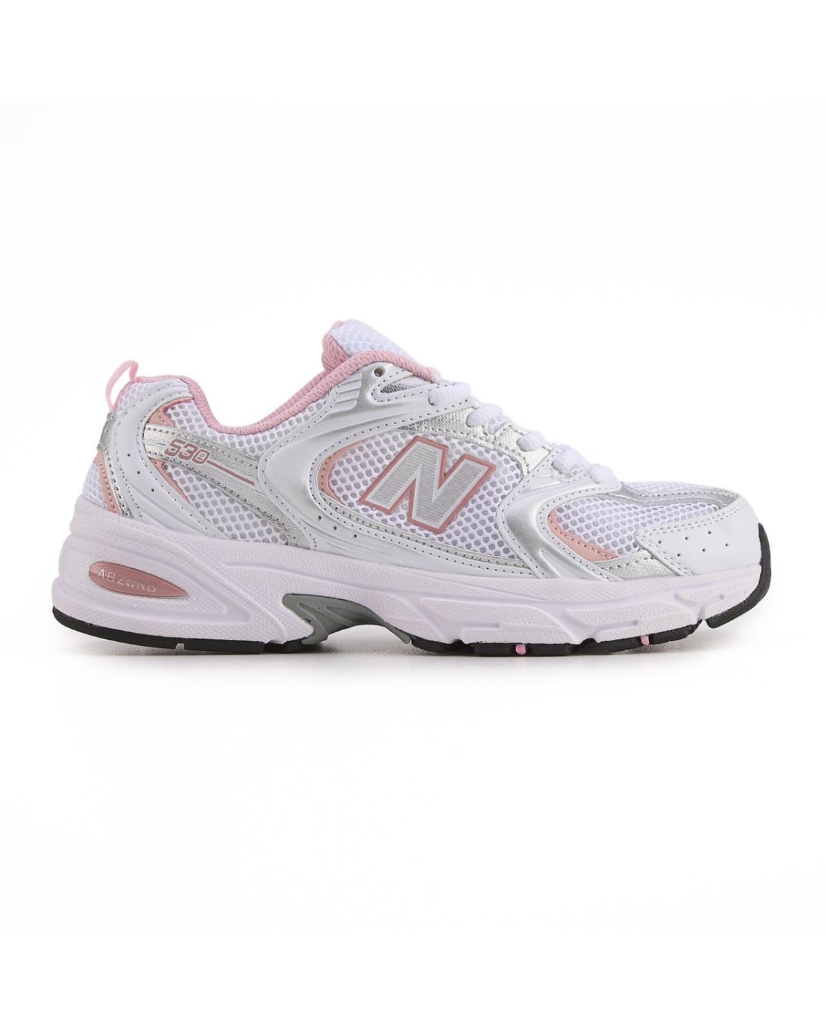 New Balance 530 Pink White Silver