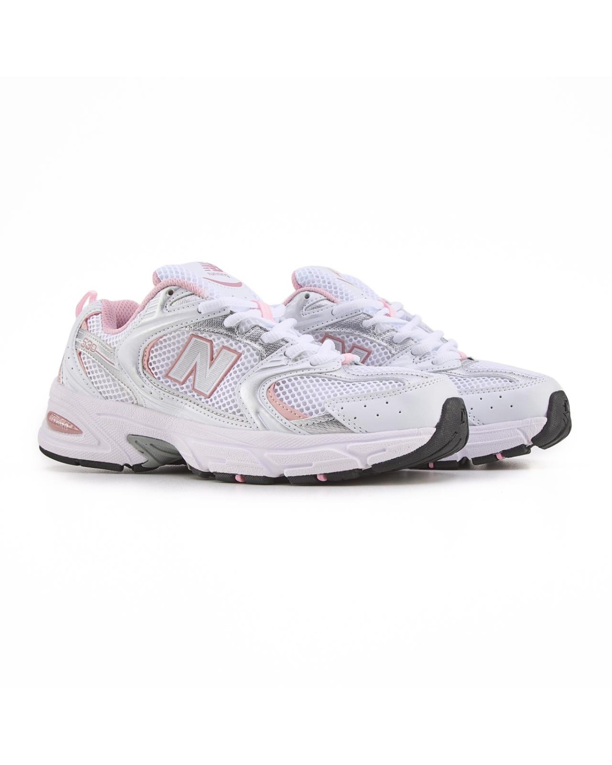 New Balance 530 Pink White Silver