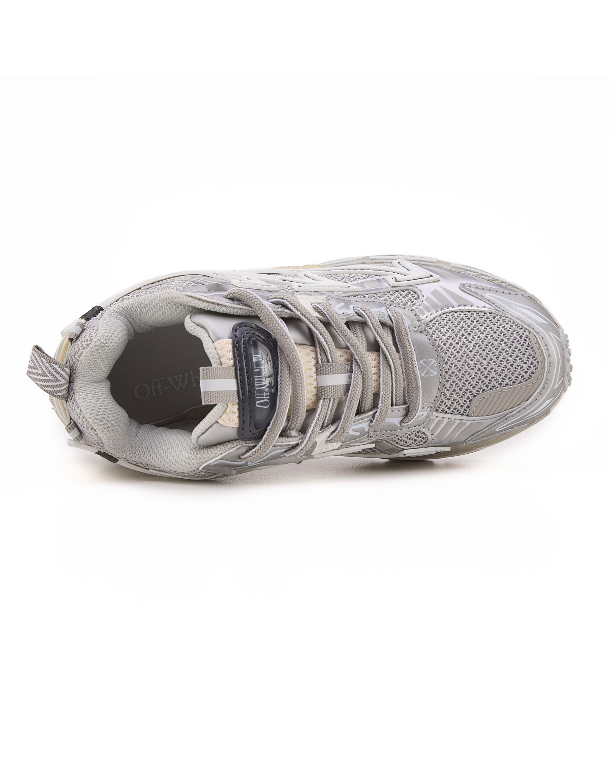 Off-White Be Right Back White Silver