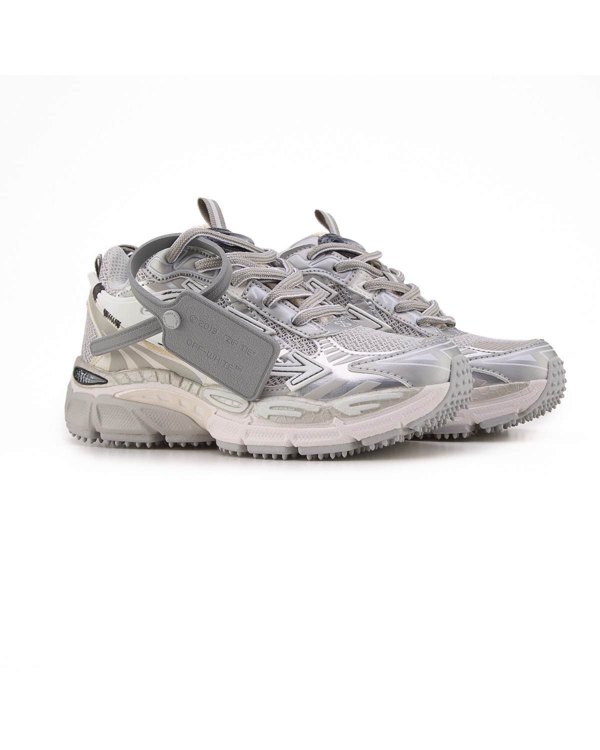 Off-White Be Right Back White Silver