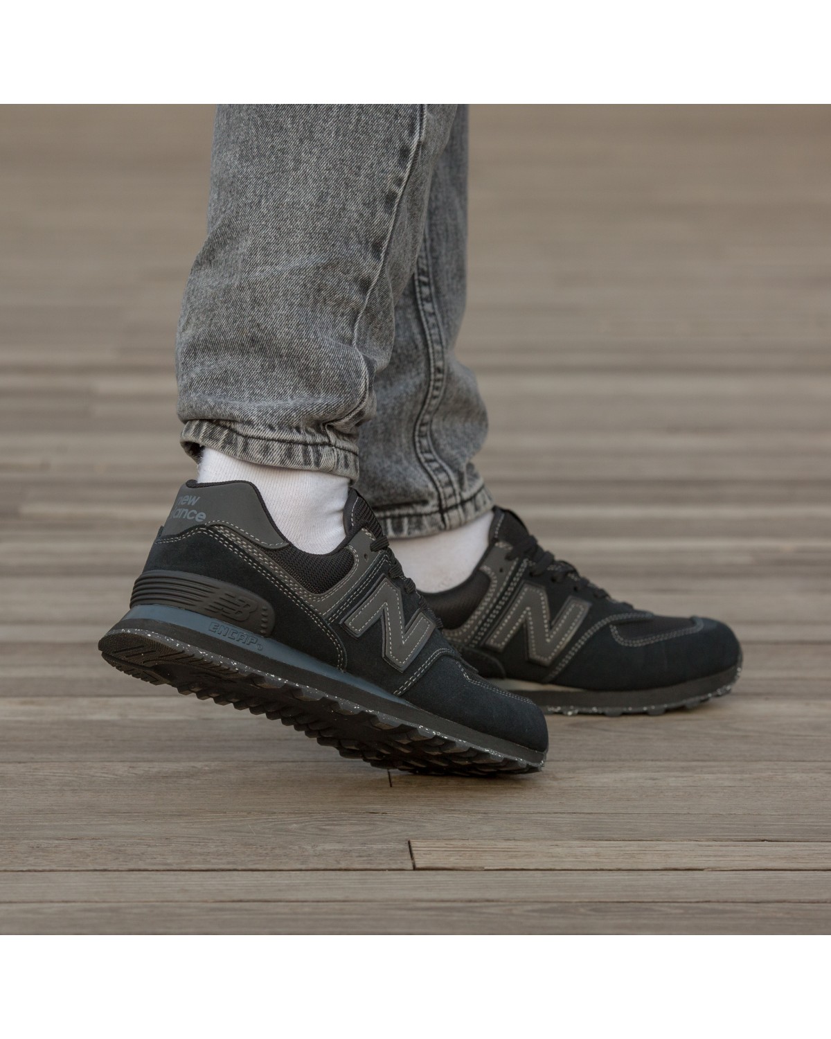 New Balance 574 Black