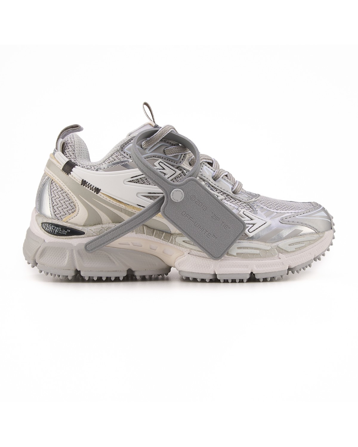 Off-White Be Right Back White Silver