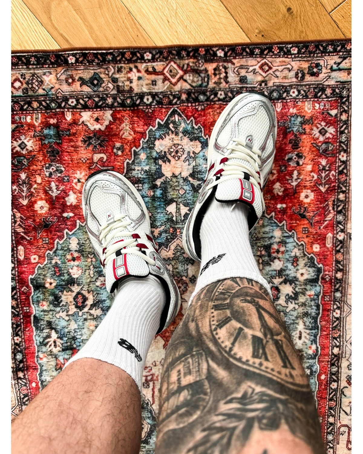 New Balance 1906R 'Silver Classic Crimson'