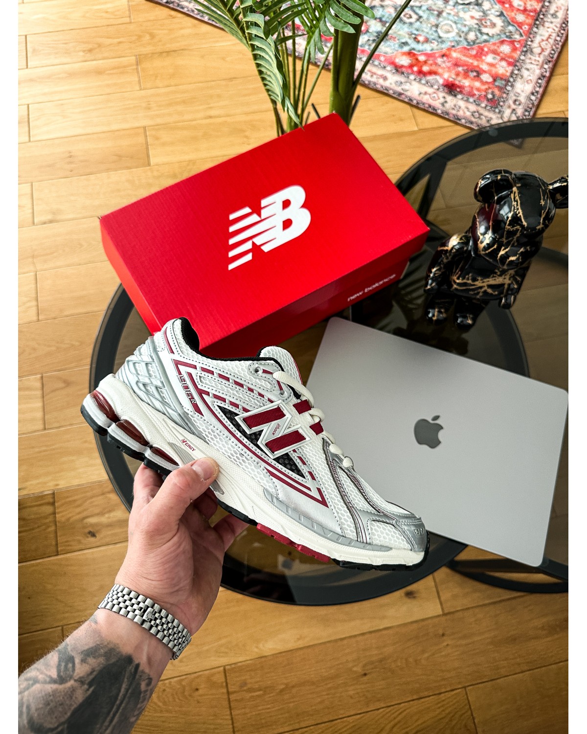 New Balance 1906R 'Silver Classic Crimson'