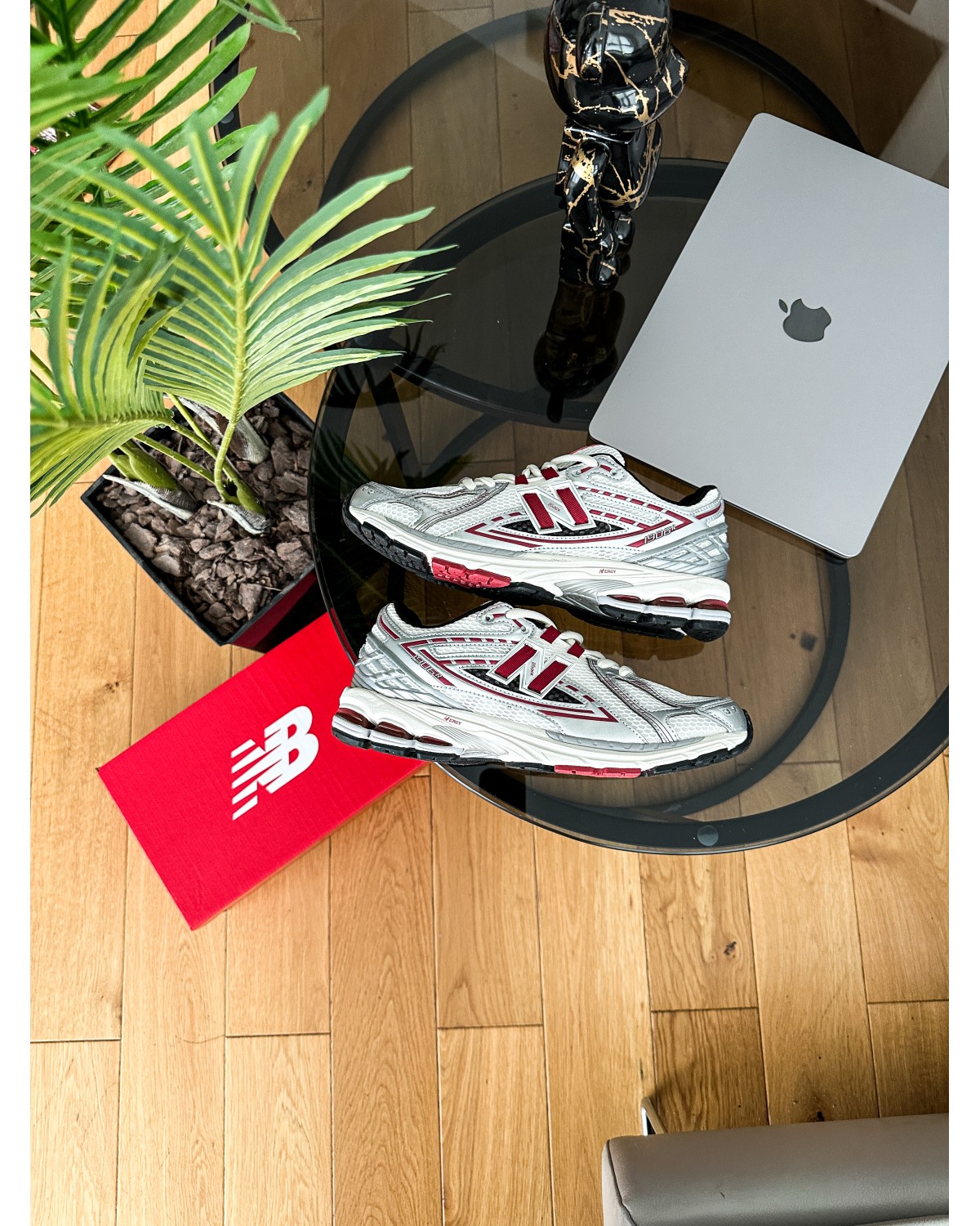 New Balance 1906R 'Silver Classic Crimson'