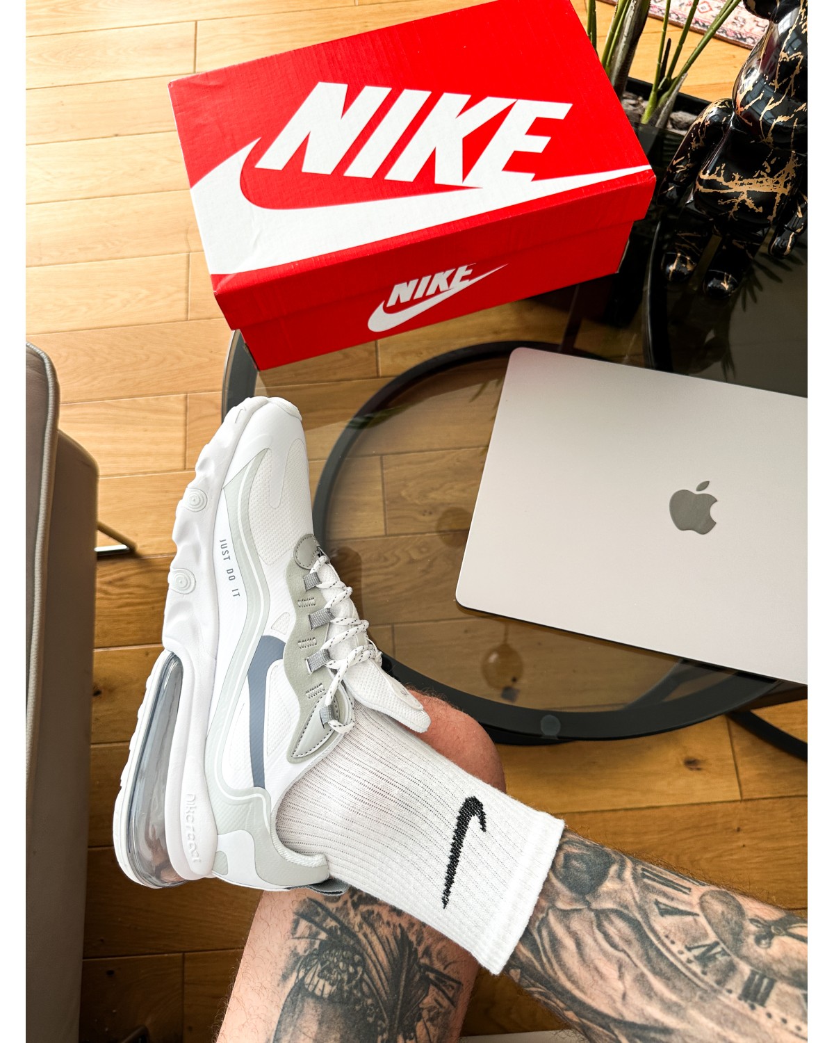 Nike Air Max 270 React "White"