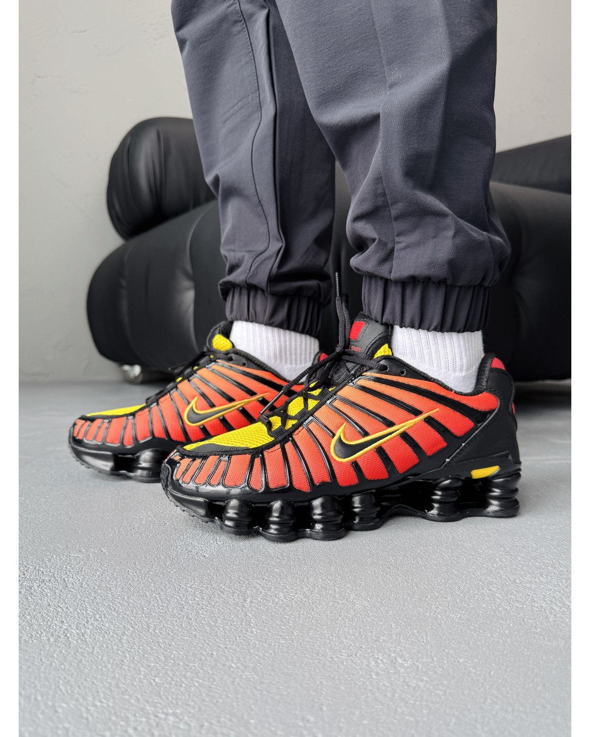 Nike Shox TL Black/Orange