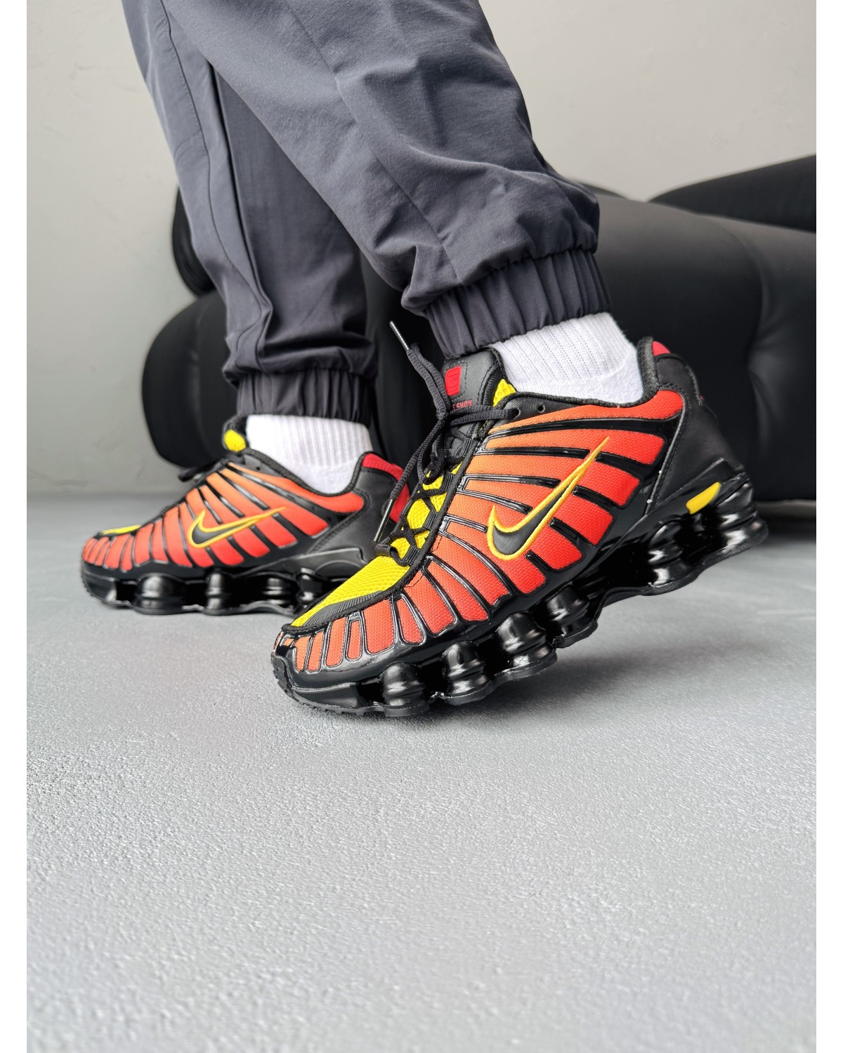 Nike Shox TL Black/Orange