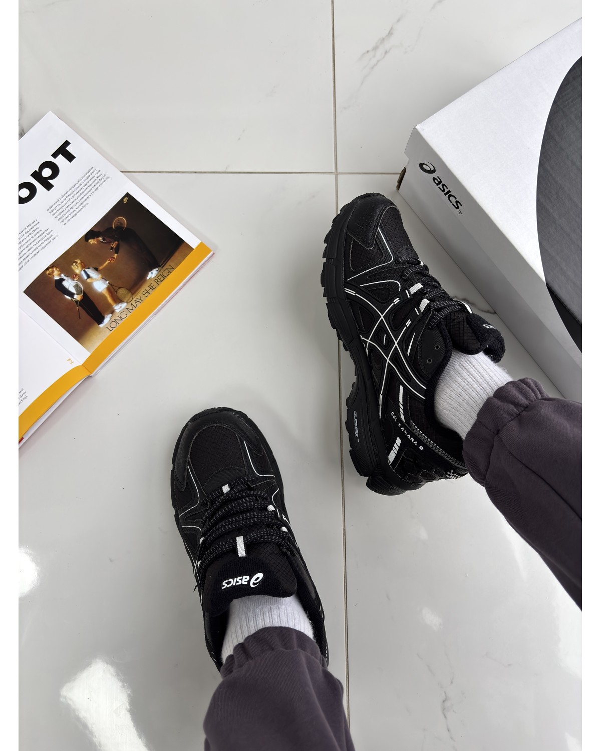 Asics Gel Kahana 8 Black Termo