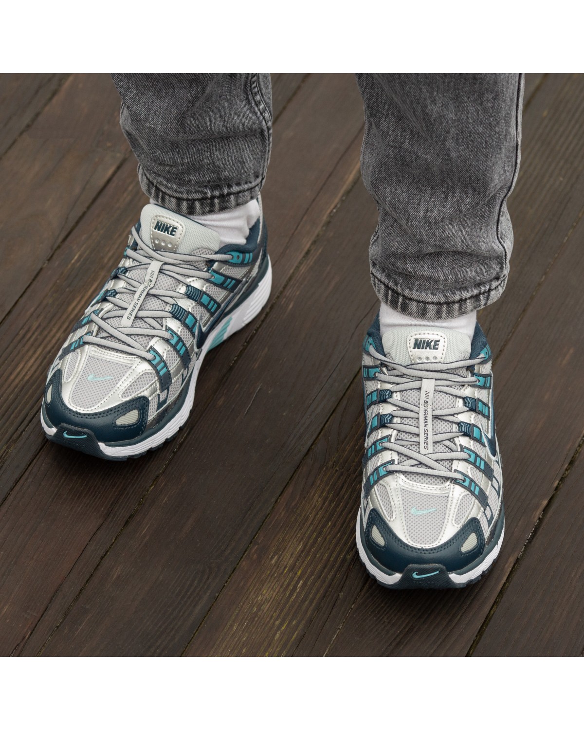 Nike P-6000 Grey Blue