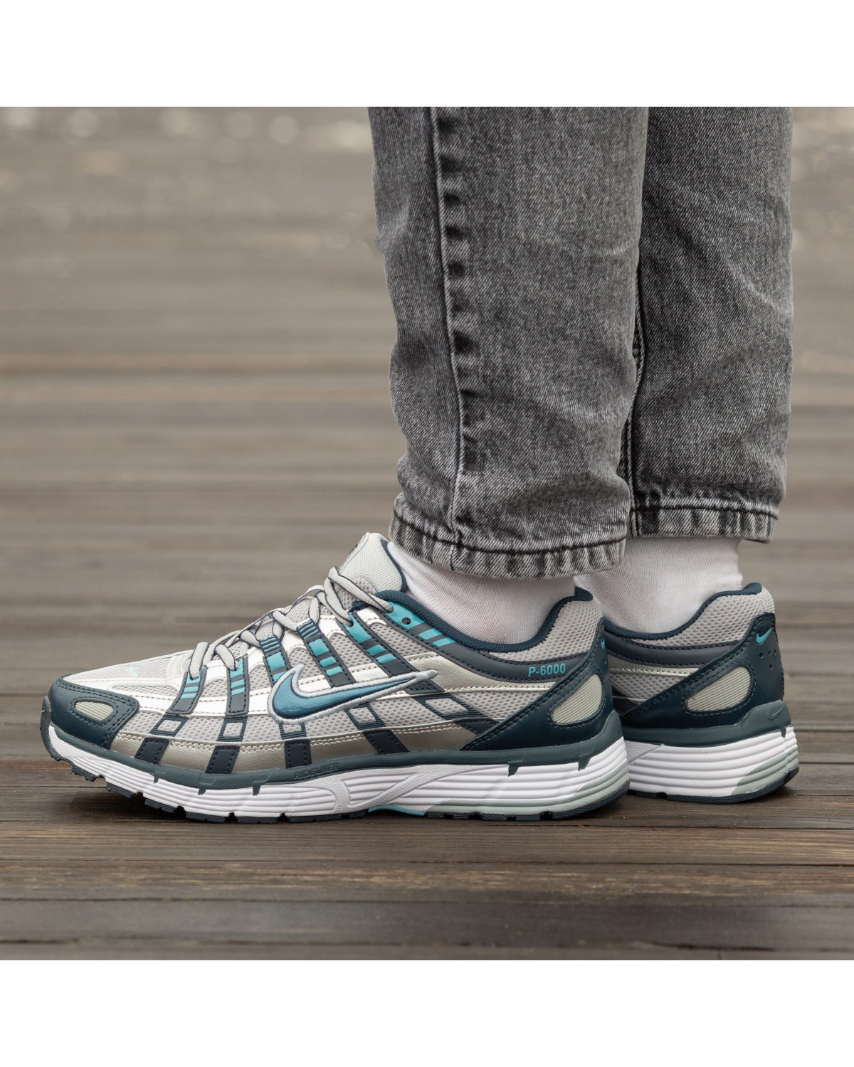 Nike P-6000 Grey Blue