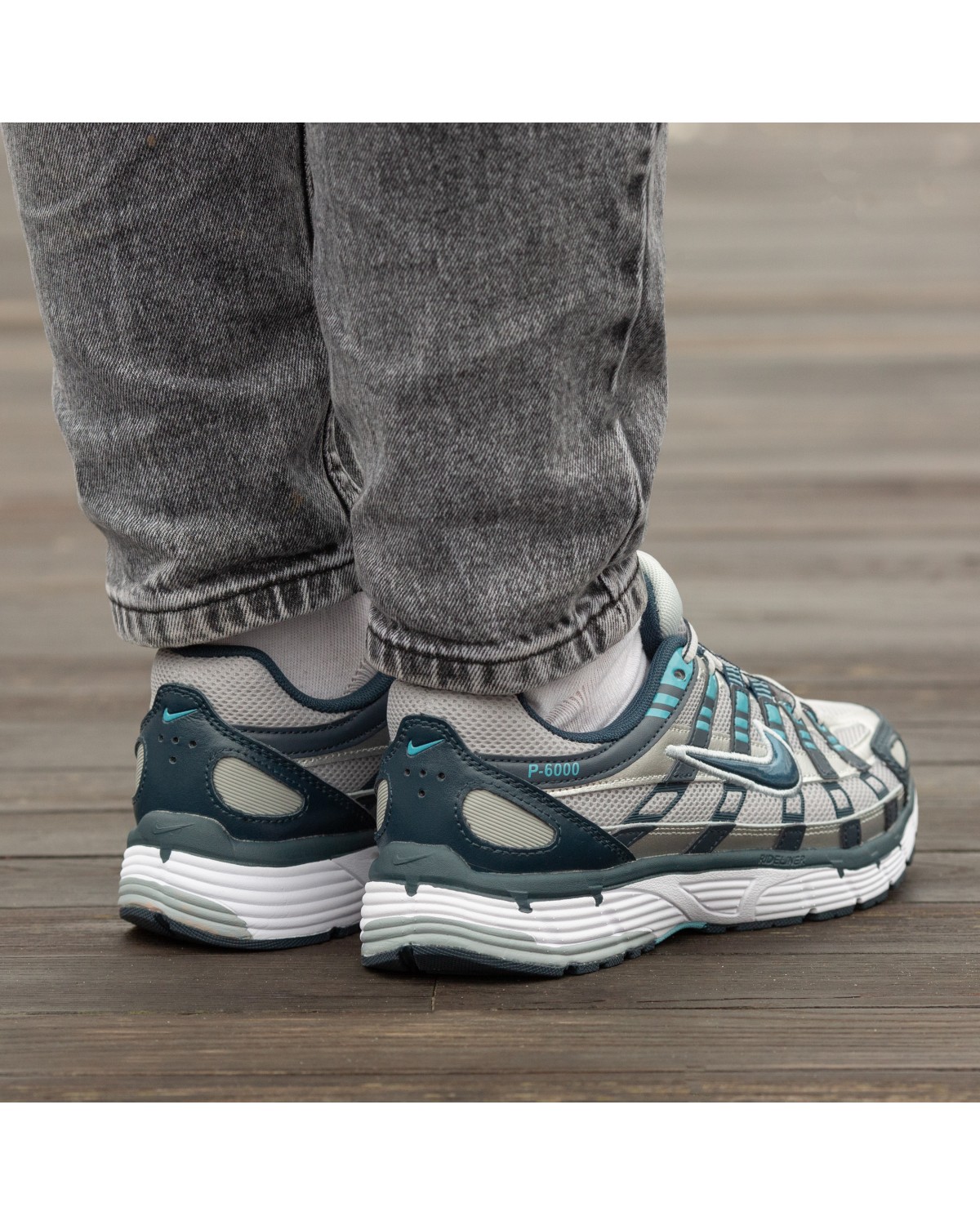 Nike P-6000 Grey Blue
