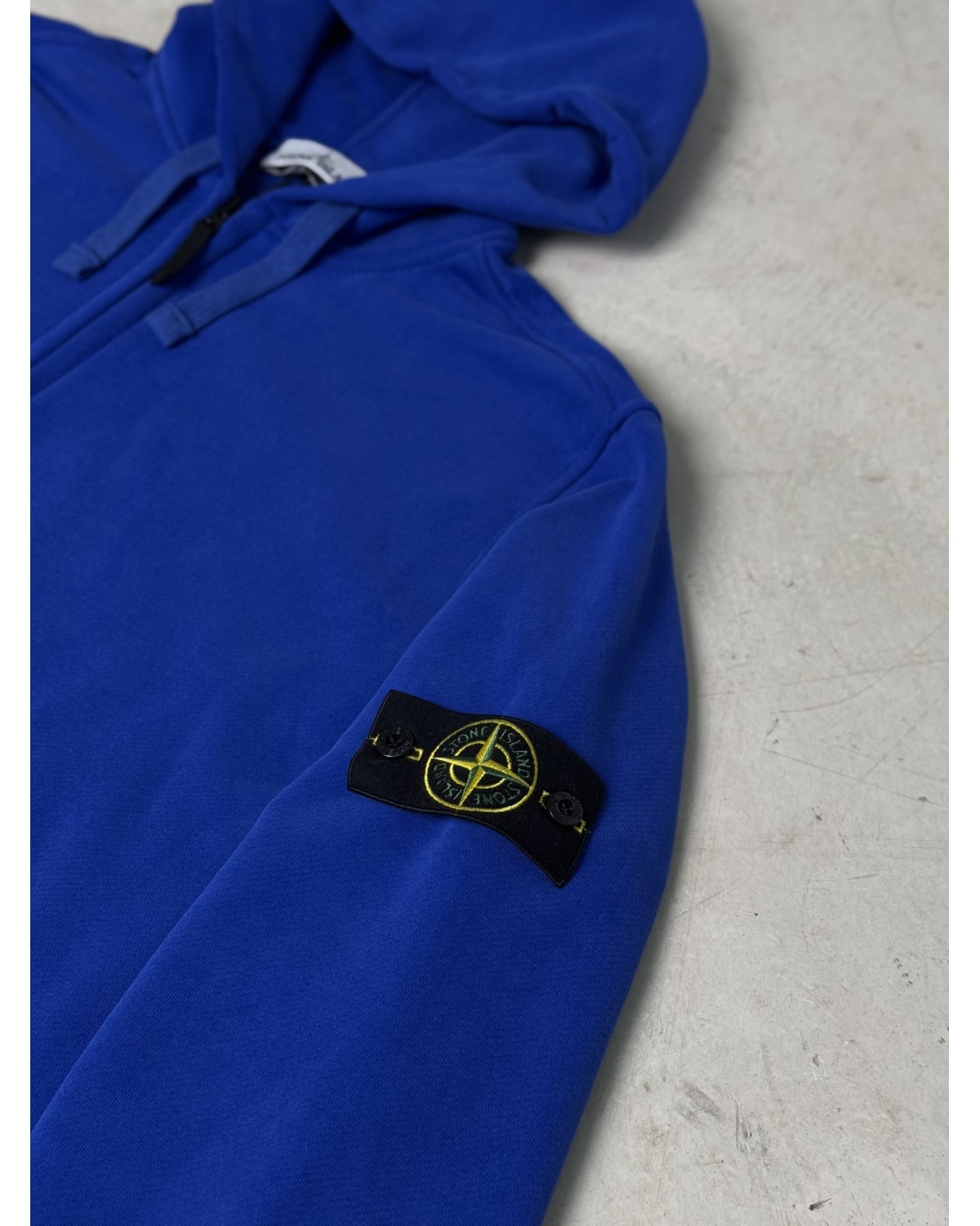 Зіп - худі Stone Island синій