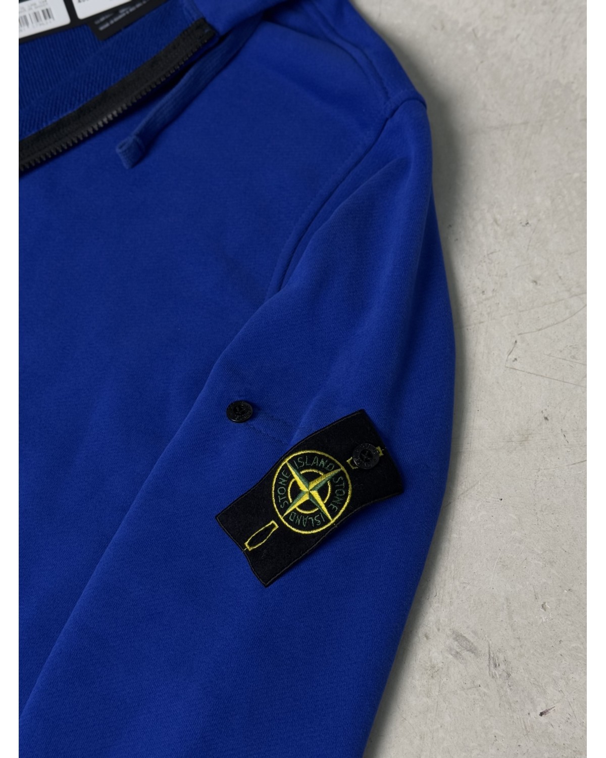 Зіп - худі Stone Island синій