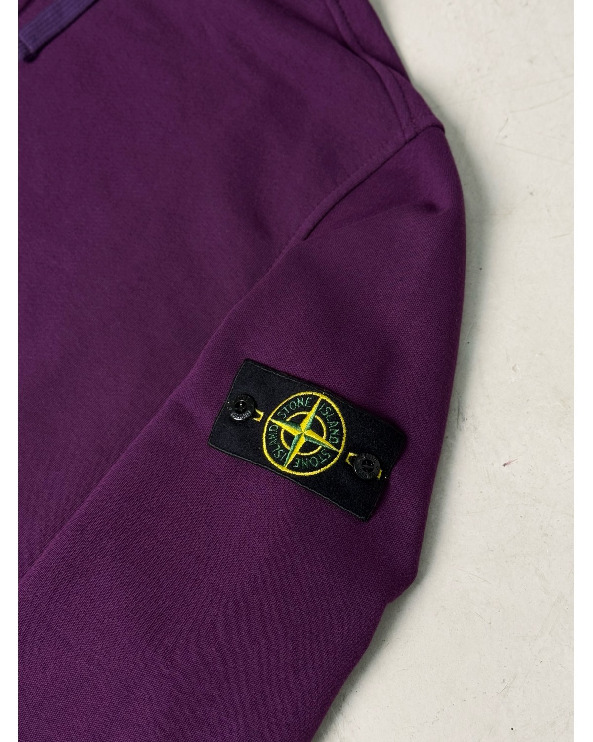 Зіп - худі Stone Island фіолетовий