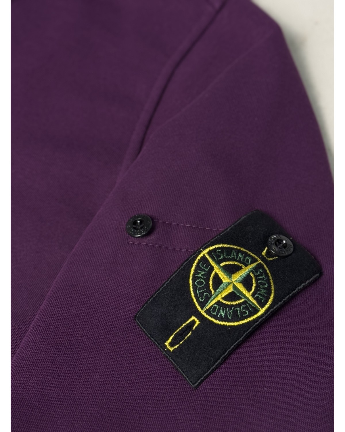 Зіп - худі Stone Island фіолетовий