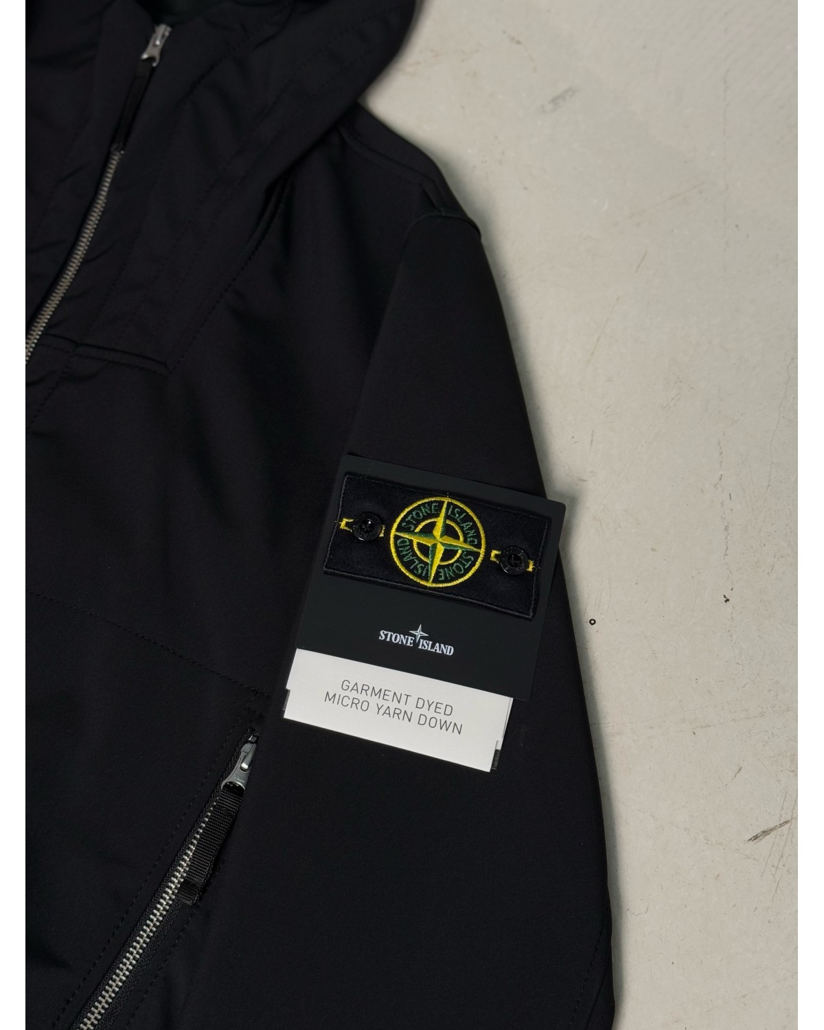 Куртка Stone Island Light Soft Shell-R чорна