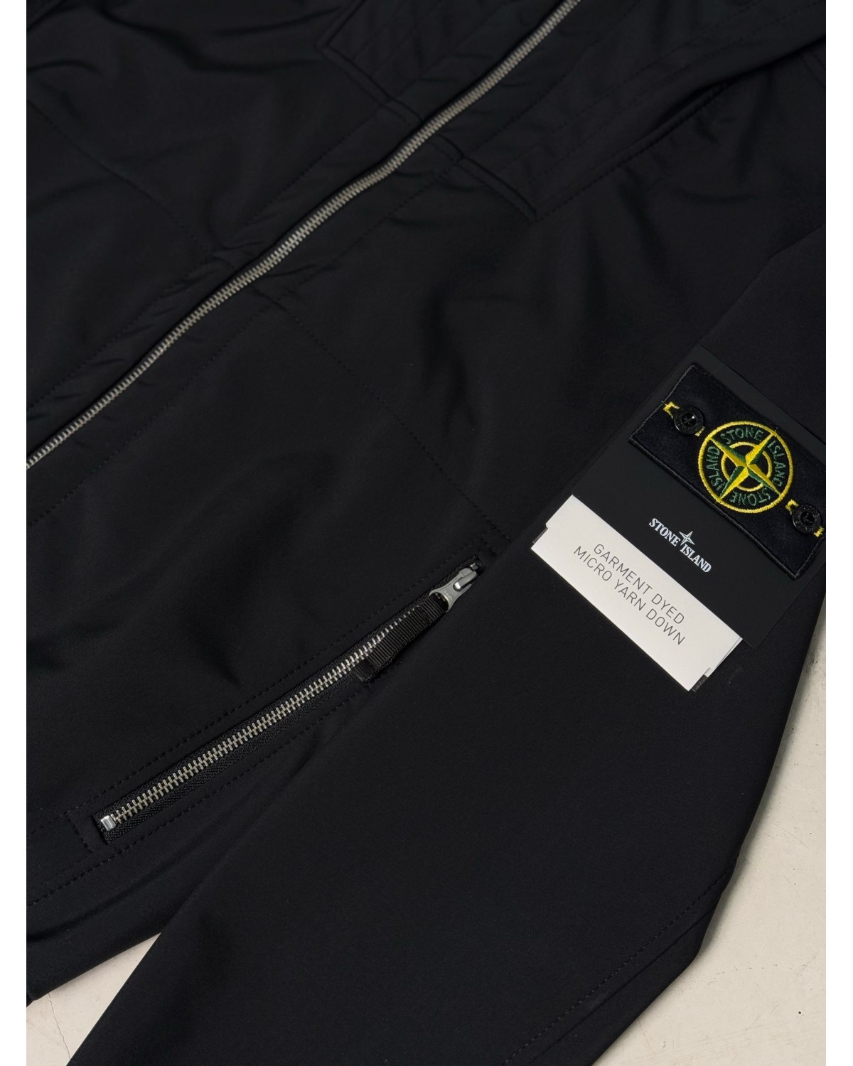 Куртка Stone Island Light Soft Shell-R чорна