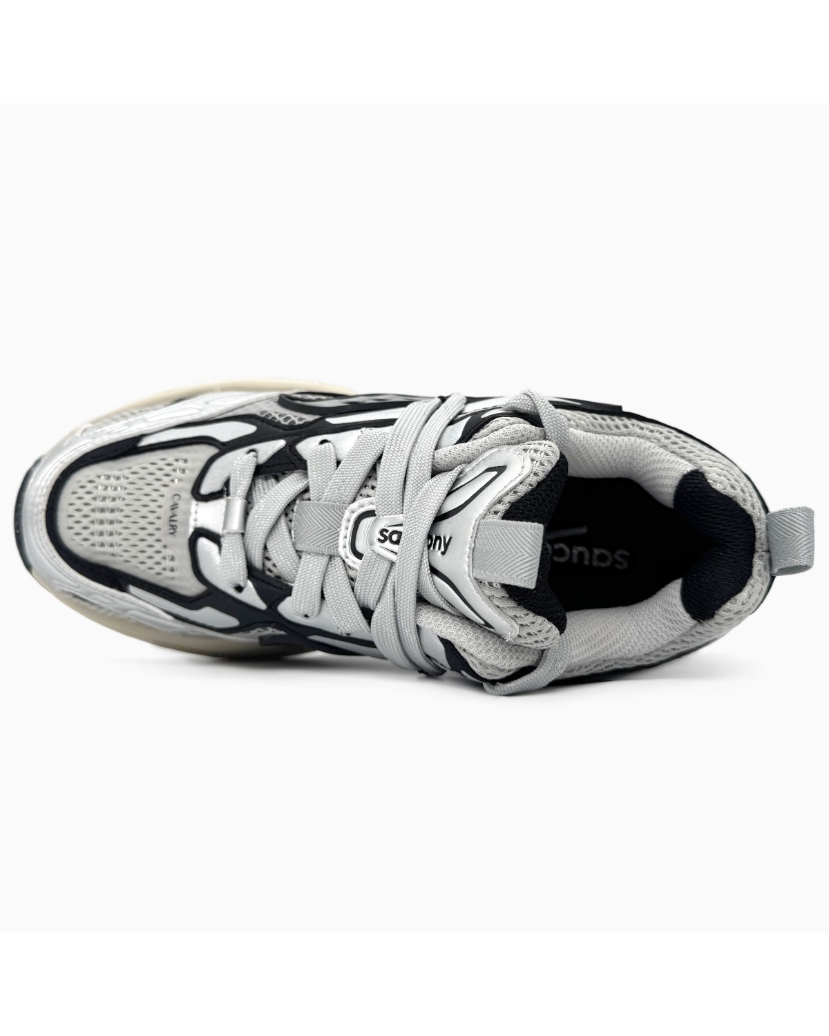 Saucony 2k Cavalry Silver\Black