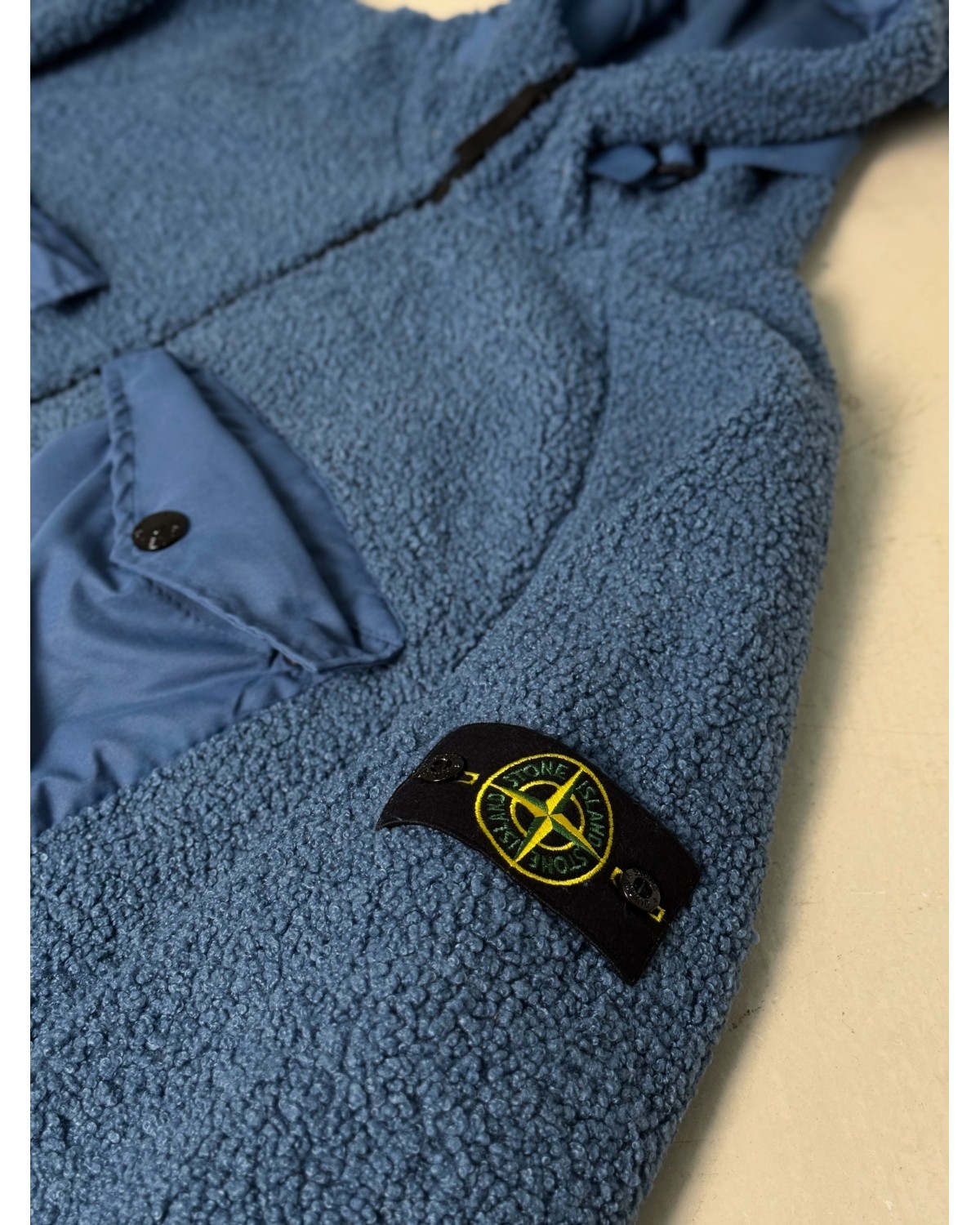 Зіп - худі Stone Island Fleece Jacket синій