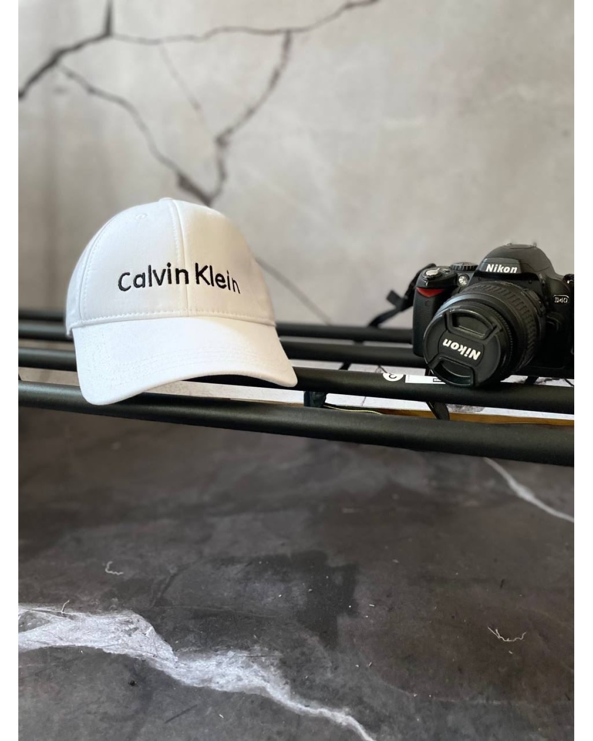 Кепка Calvin Klein біла