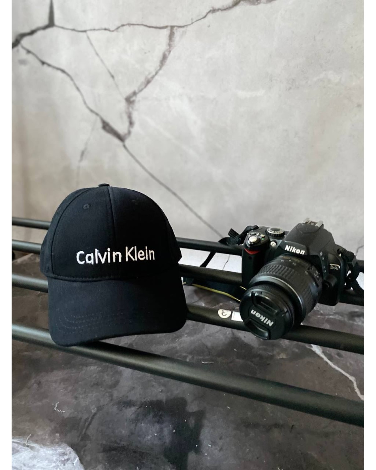 Кепка Calvin Klein чорна