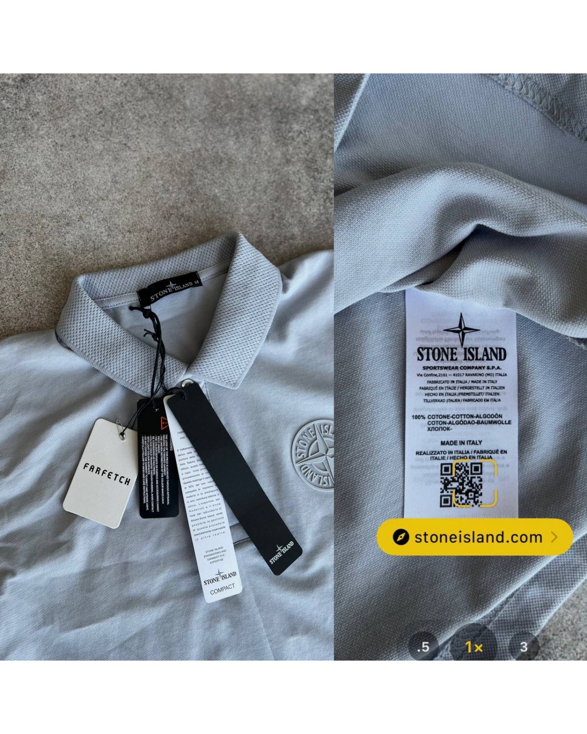 Футболка поло Stone Island