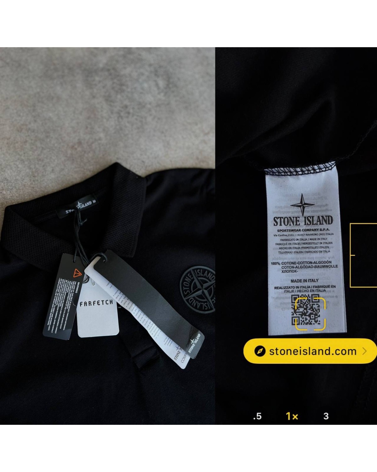 Футболка поло Stone Island