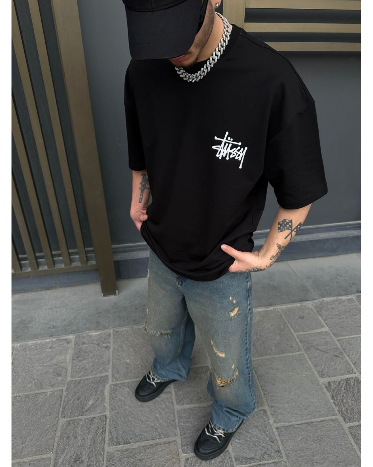 Футболка Stussy black