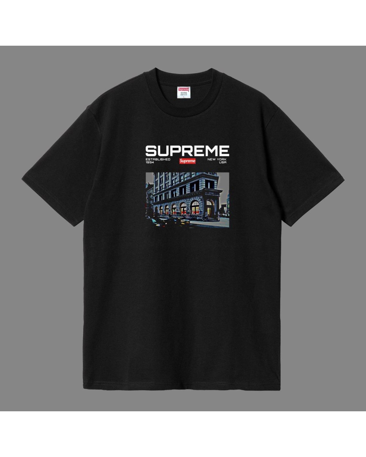 Футболка Supreme × Bape