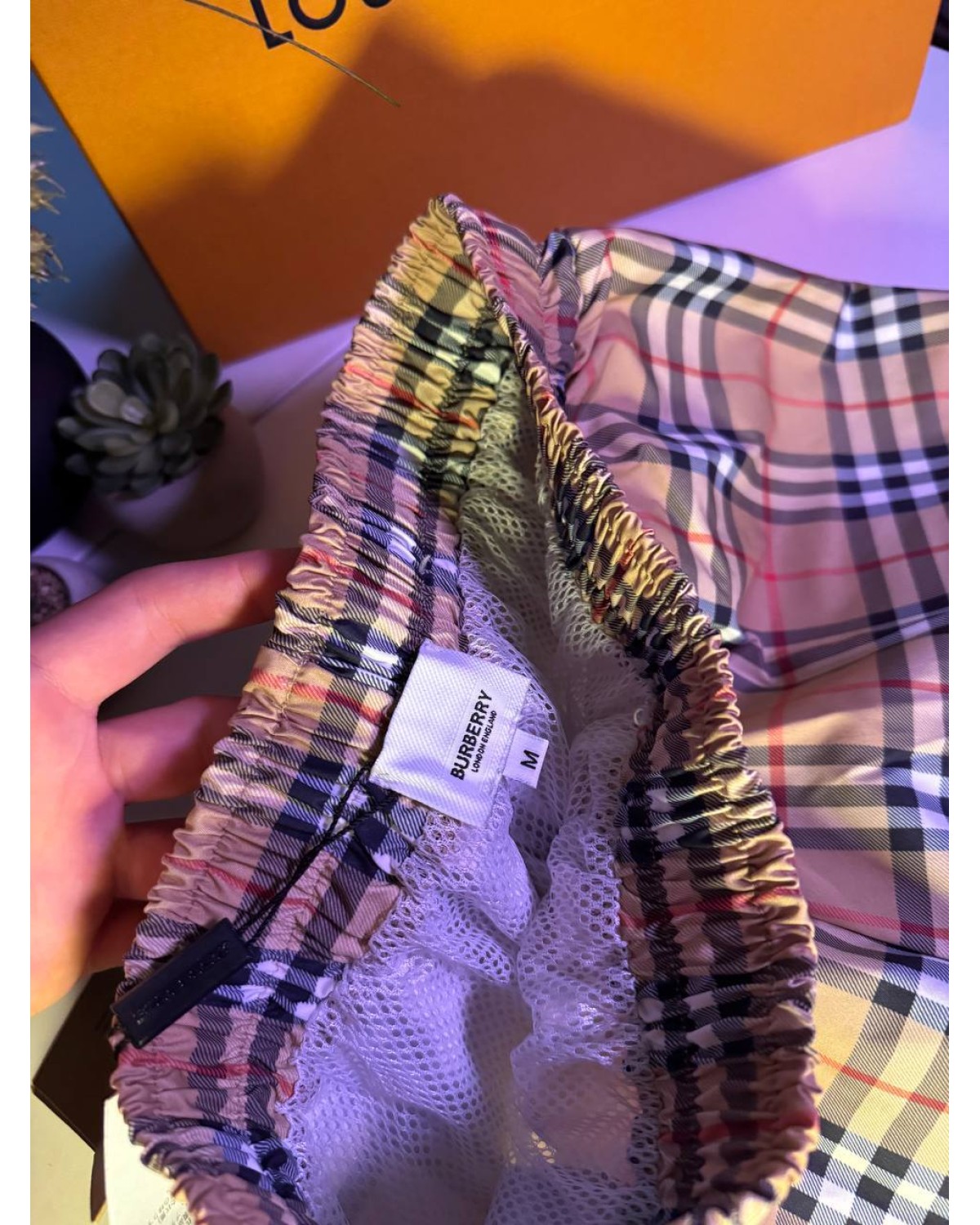 Шорти Burberry nylon