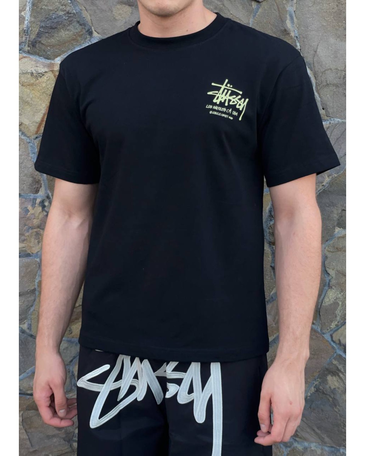 Комплект футболка × шорти Stussy