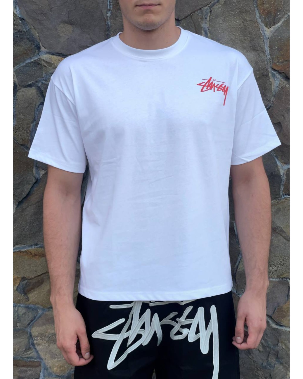 Комплект футболка × шорти Stussy