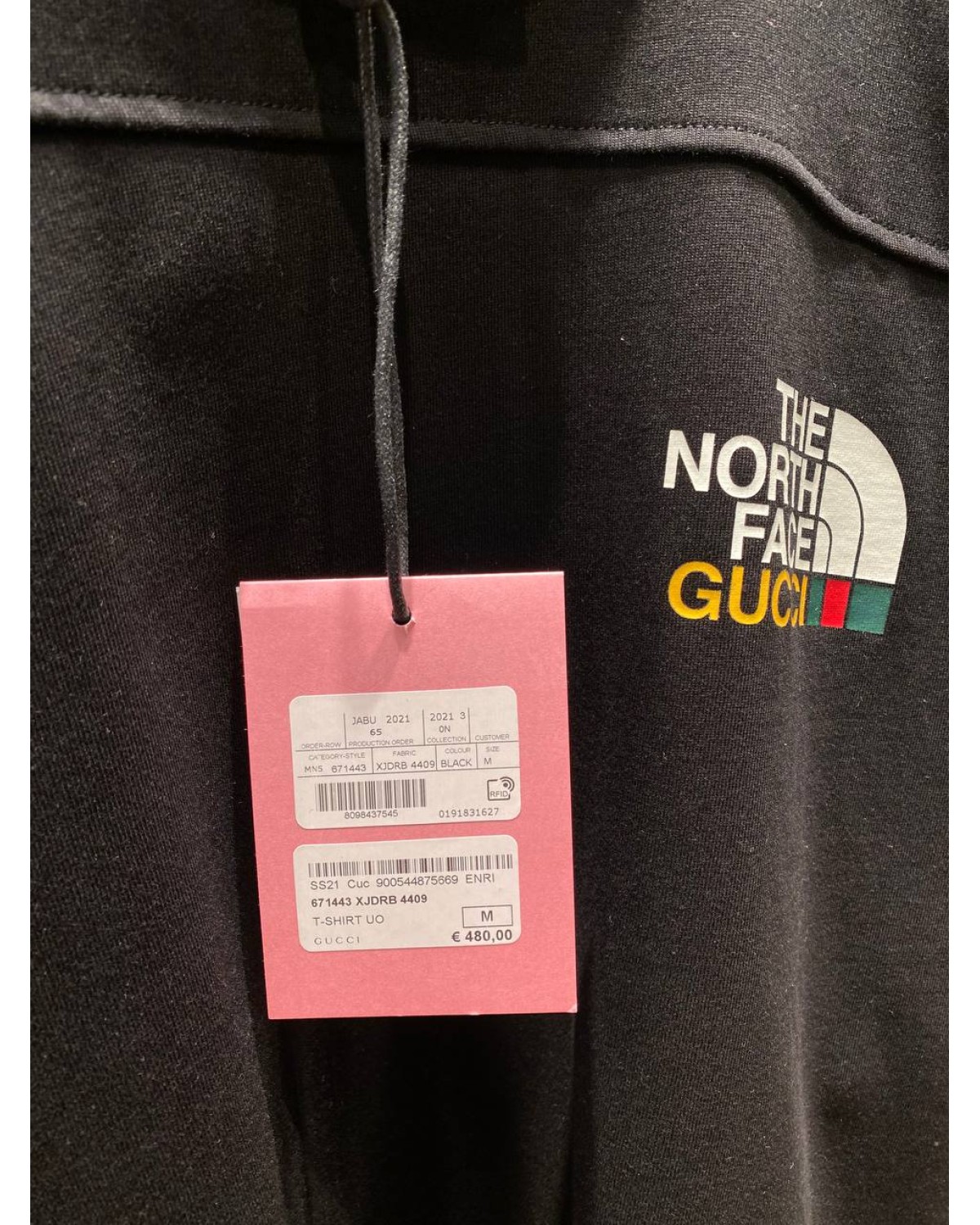 Футболка The North Face × Gucci