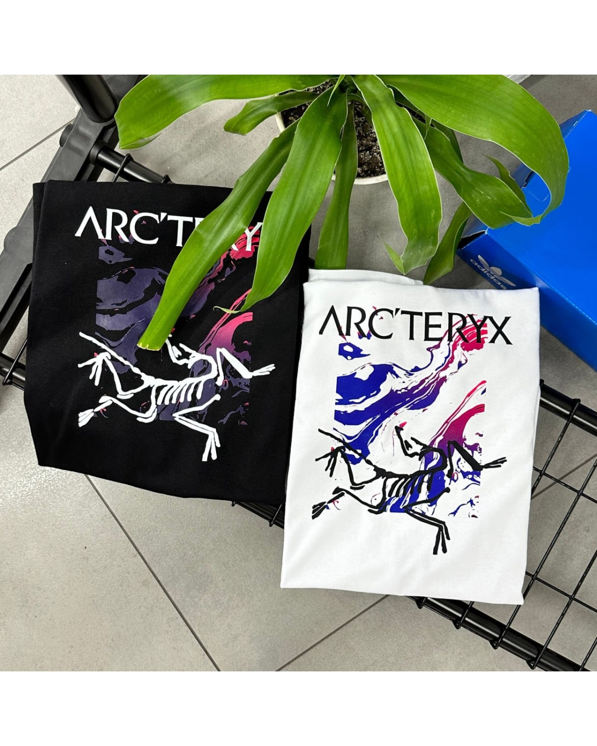 Футболка Arcteryx Purple Big Logo