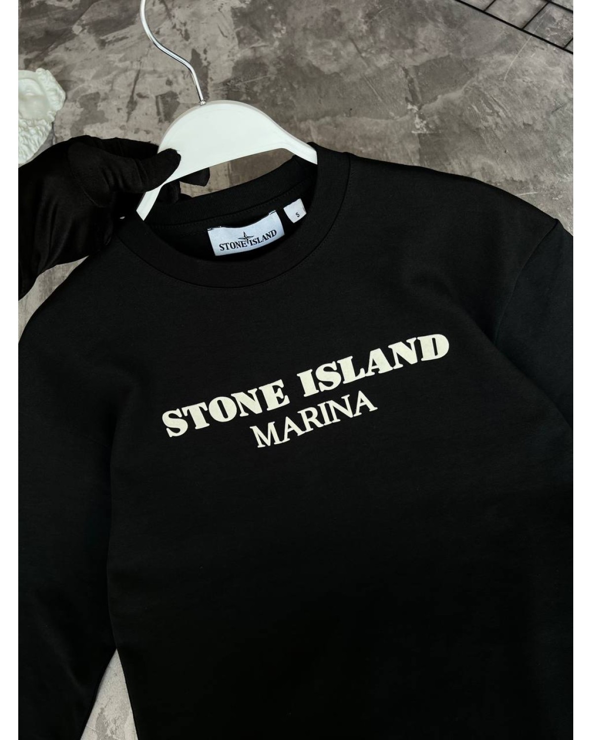 Світшот Stone Island чорний