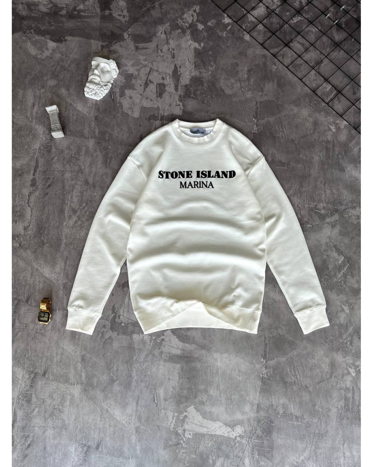 Світшот Stone Island білий