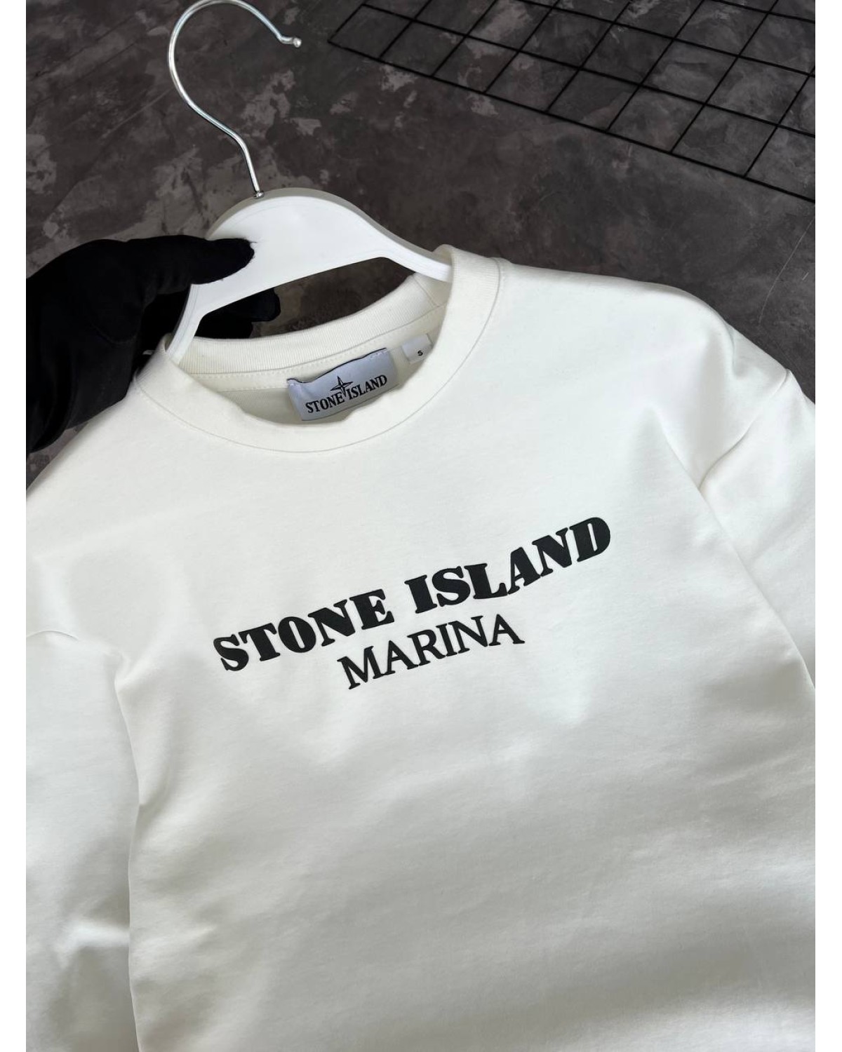 Світшот Stone Island білий