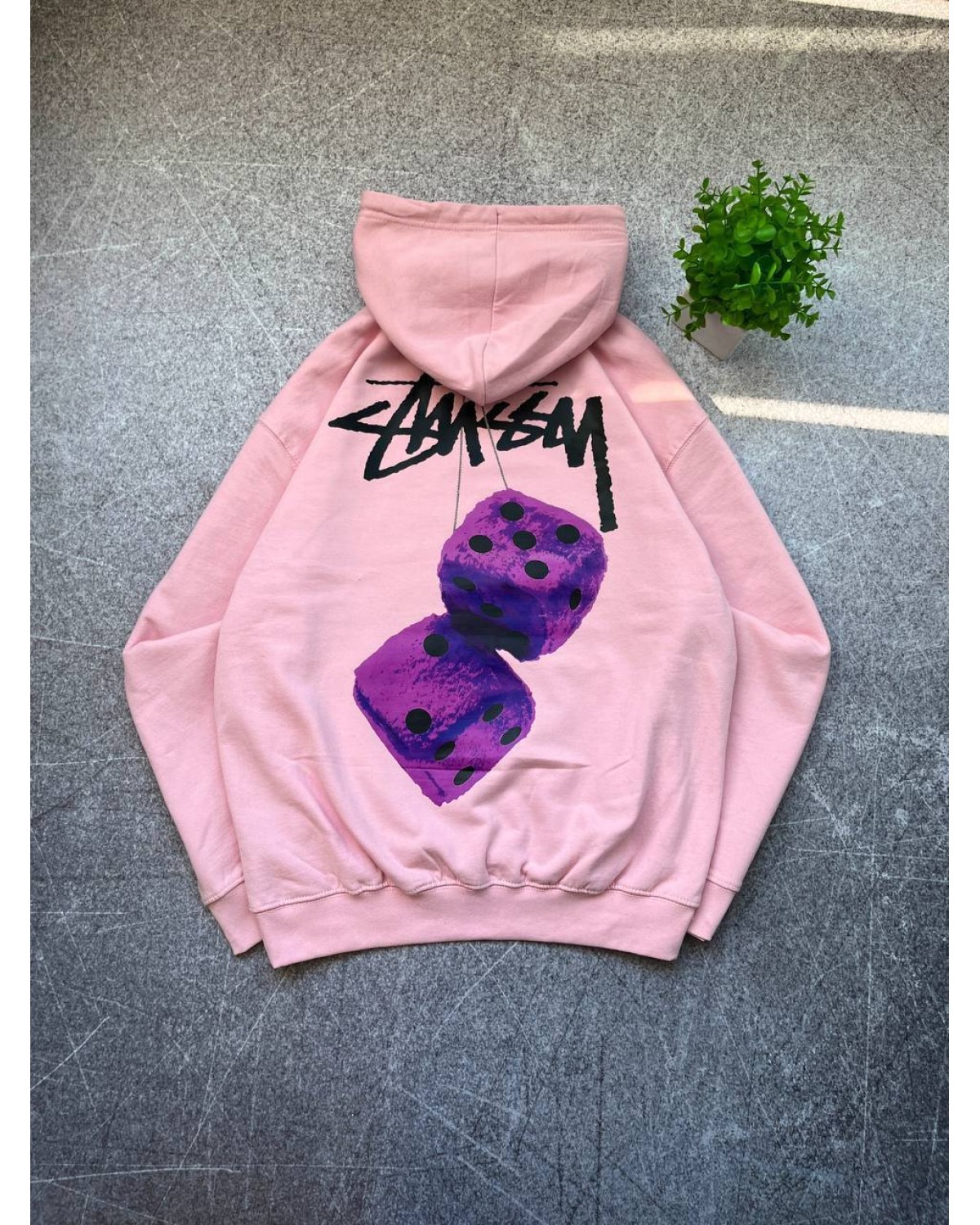 Худі Stussy рожеве