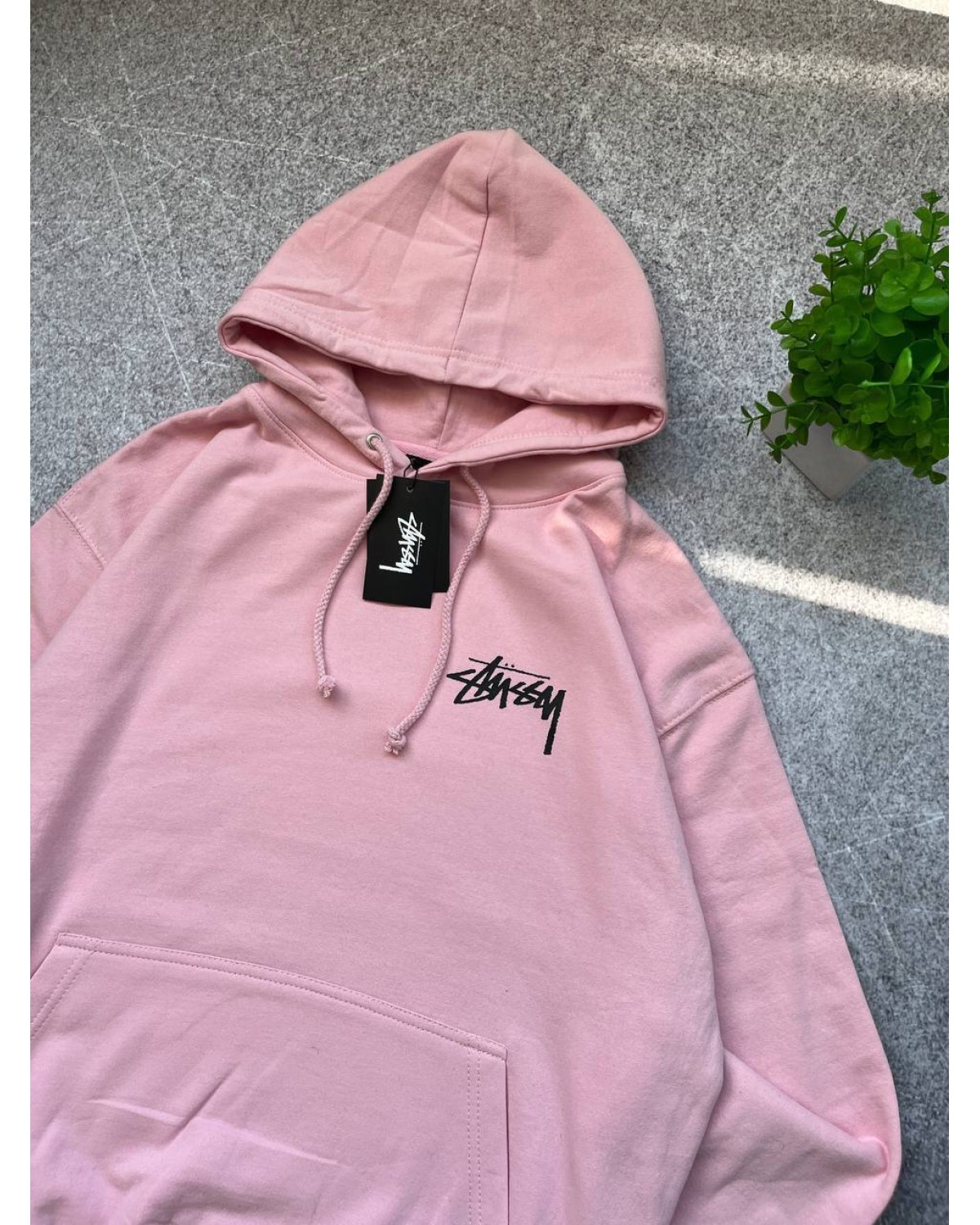 Худі Stussy рожеве