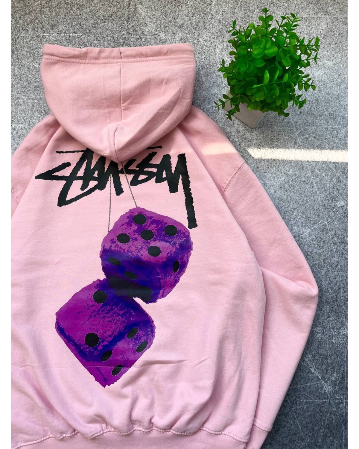 Худі Stussy рожеве