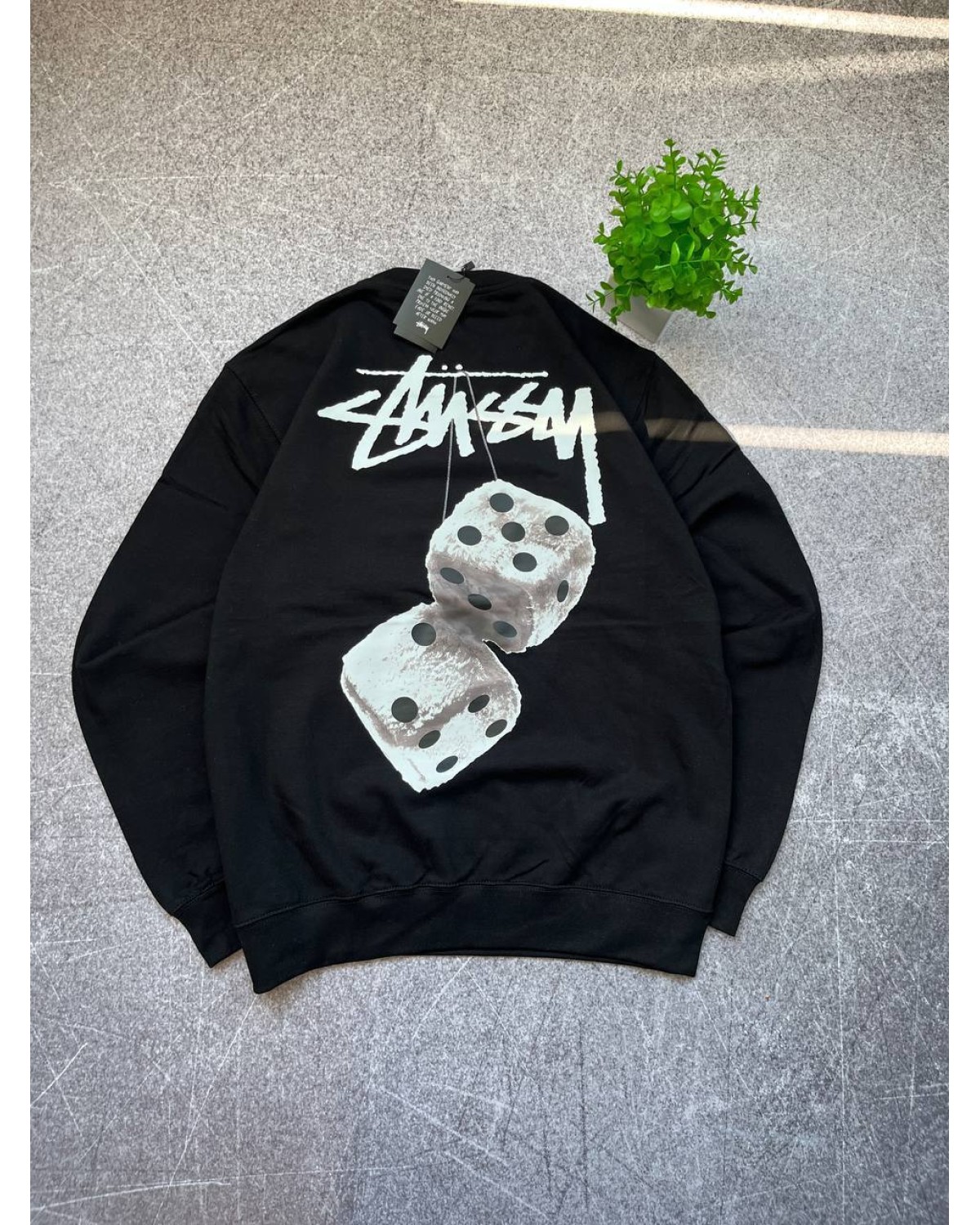 Світшот Stussy чорний