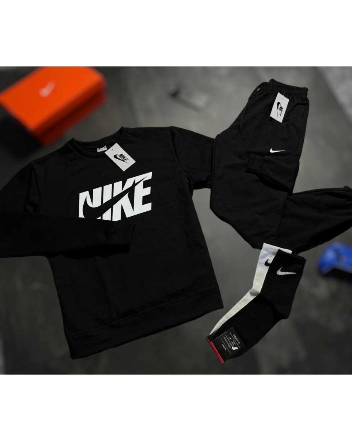 Костюм світшот × штани Nike