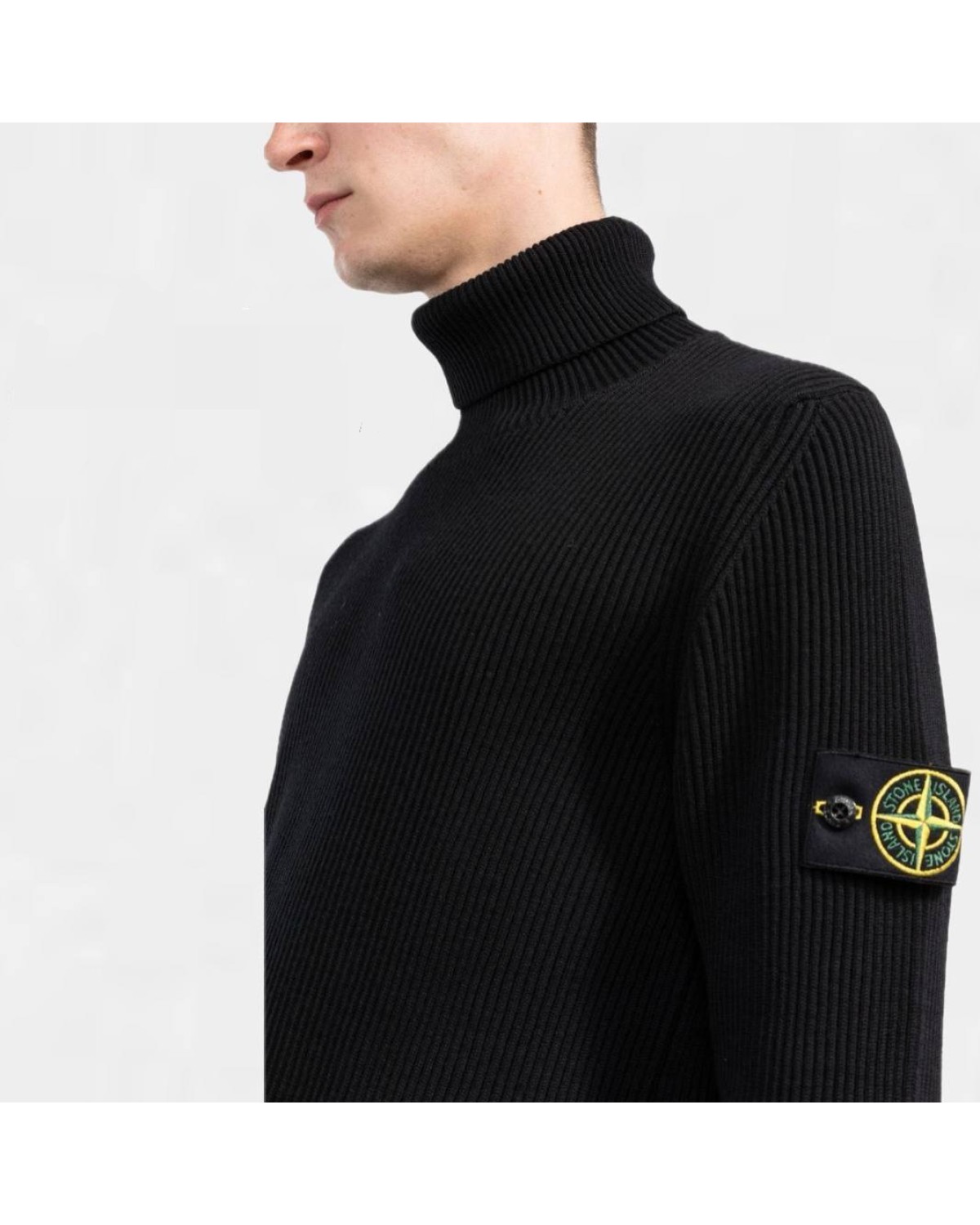 Гольф Stone Island чорний