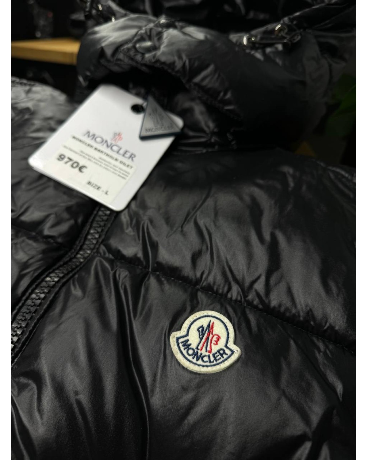 Жилет Moncler чорний