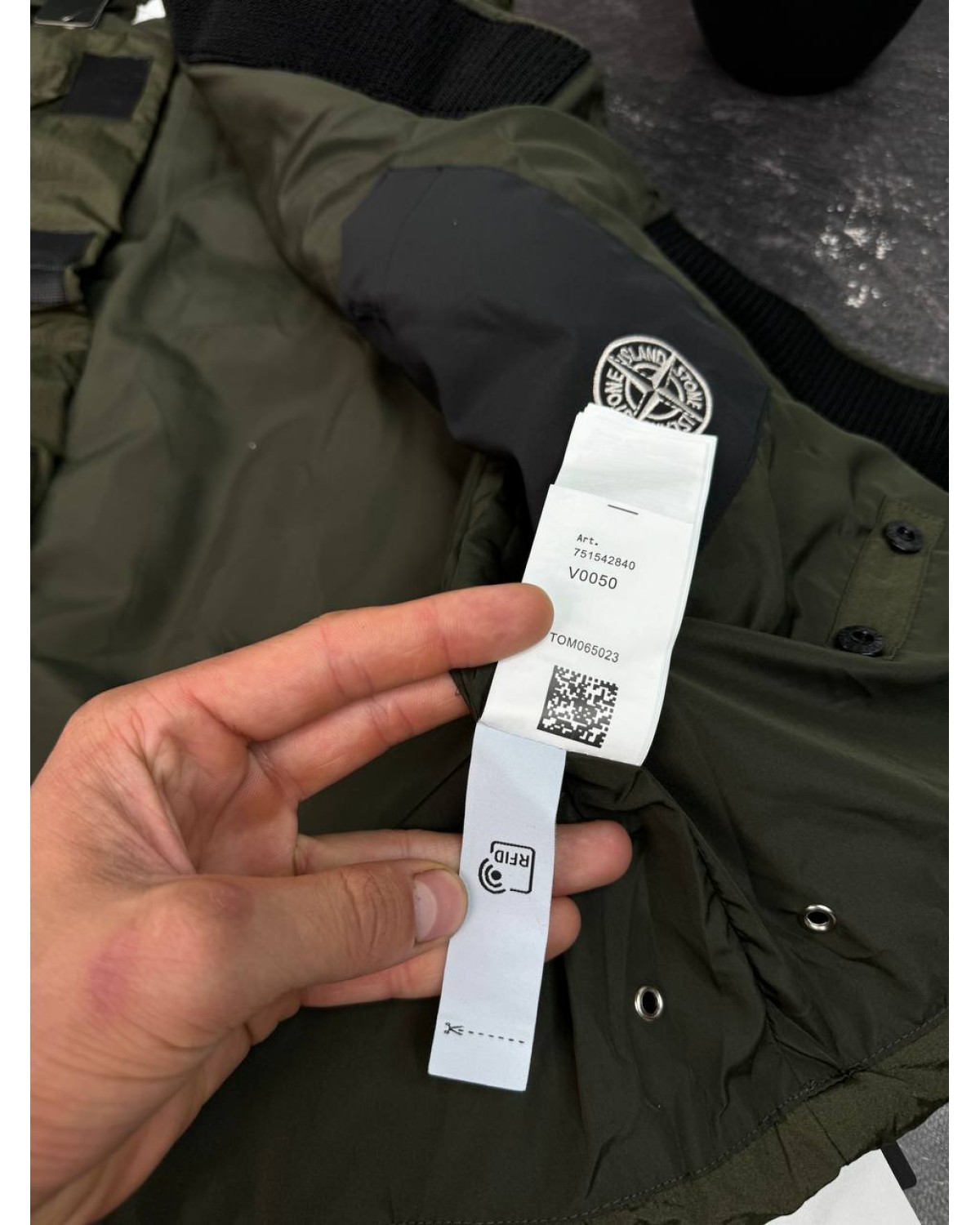 Жилет Stone Island хакі